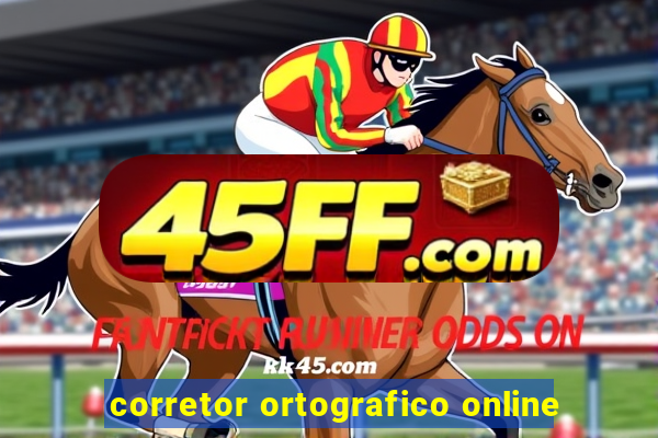 corretor ortografico online